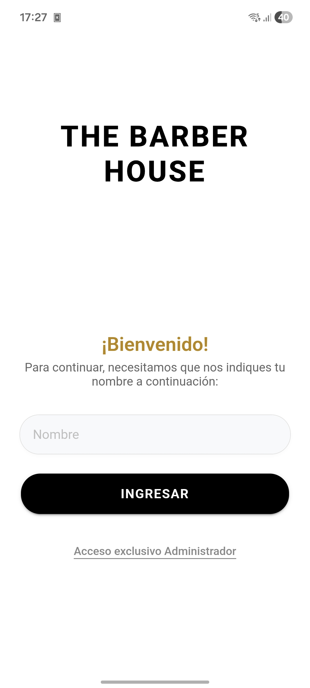 App Móvil para Peluquería